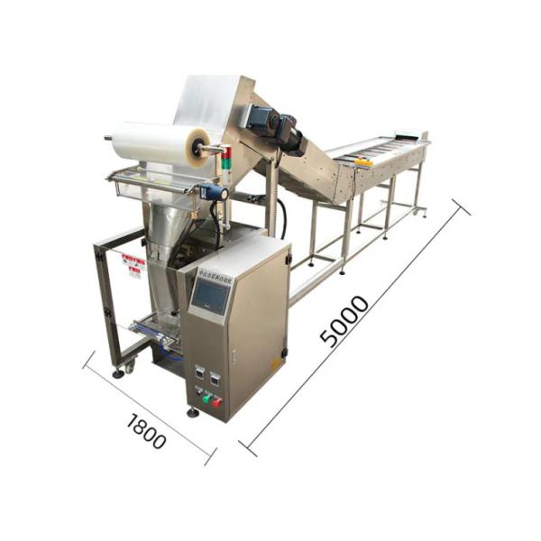 Medical Masks Bags Packing Machine ODM 750mm Nuts Fastener Plastic Parts