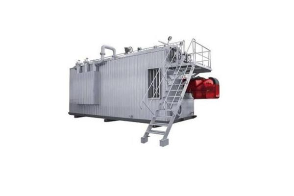 Chain Grate Coal Fired Hot Water Boiler Automatical Feeding  Bilateral Ventilation Drainage