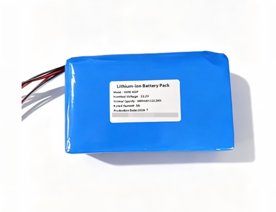 18650 6S2P 22.2V 6000mAh Rechargeable Lithium-ion Battery Pack with BMS Protection Board,  5A Charge/Discharge for Portable Industrial Equipment