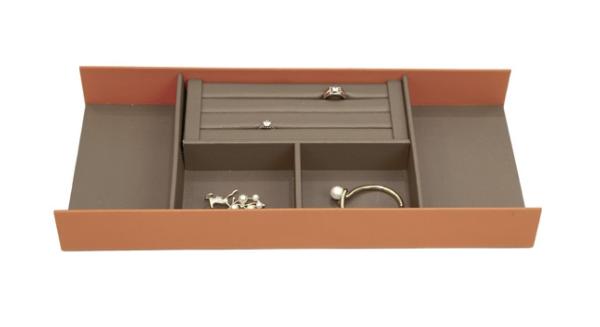 Organizador de joyas de aluminio modular