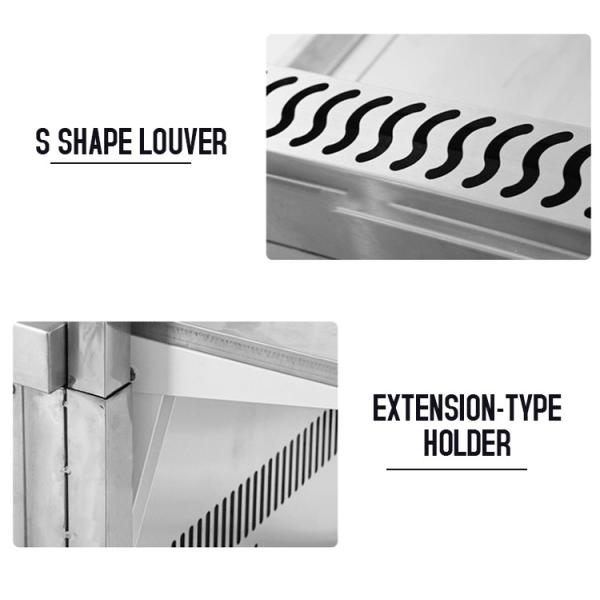 Stainless Steel Mobile Food Truck Commercial Catering Food Van