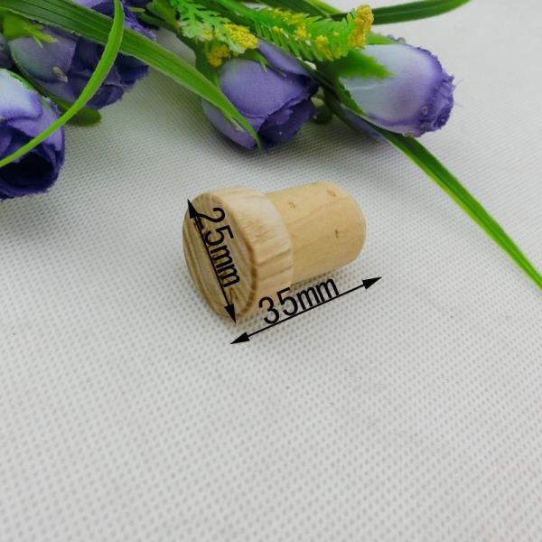 Wooden stopper for wine bottle Natural Wooden Cork Stopper Wine Bottle Stopper