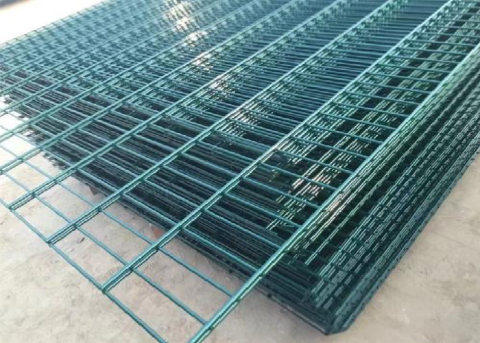 Robust Double Loop Wire Fencing Panels Easy Install Long Service Life