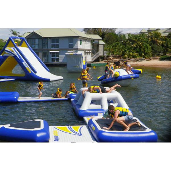 Amusement floating Inflatable Water Park Equipments inflatable water game
