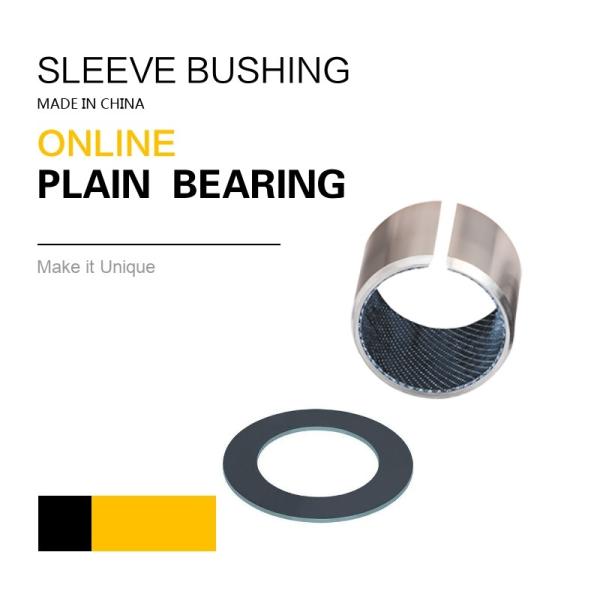 Tribology Solution Fiber Reinforced Composite Sleeve Bearing / Valve Bush