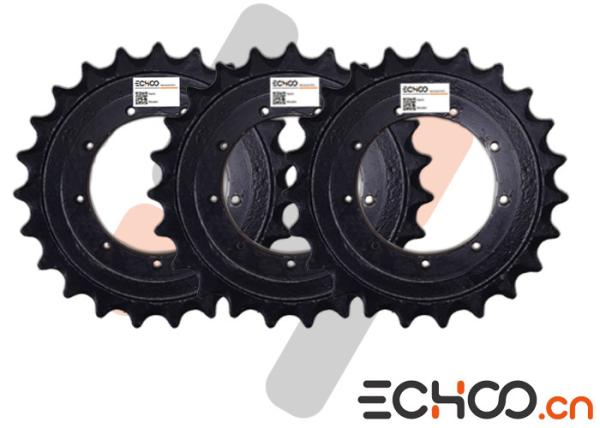 68658-14430 Kubota Rubber Track Drive Sprocket For Mini Digger Undercarriage