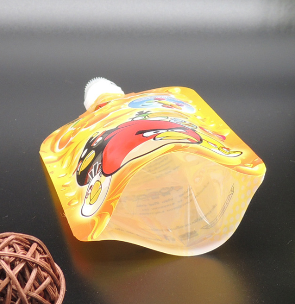 2 слоя Spout алюминиевой фольги жидкостного кладут загерметизированную ISO9001 стойку в мешки молока вверх по сумкам напитка