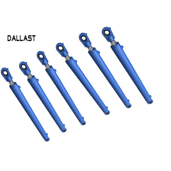 Double Acting Hydraulic Cylinder Stainless Steel Widely Used in Garbage Truck