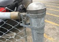 Galvanisé/PVC a enduit la maille provisoire de maillon de chaîne clôturant la barrière démontable
