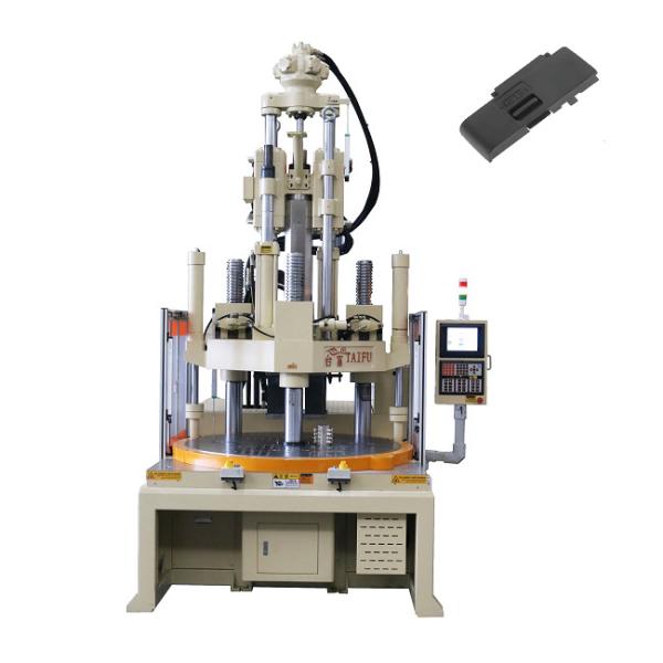 Band Brake Type Low Workbench Rotary Table Molding Machine For Making Battery Cover Plate