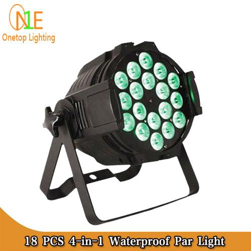 IP65 18*10 4in1 Waterproof rgbw led par light|high power|Factory Price