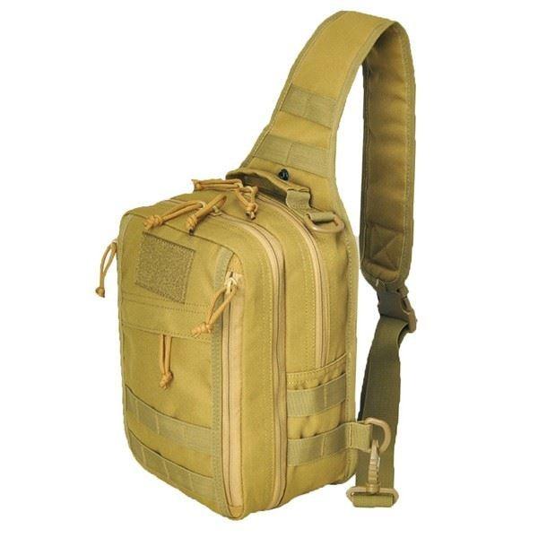 Tactical Shoulder Sling Bag Small Outdoor Chest Pack For Men Traveling, Trekking, Camping, Rover Sling Daypack