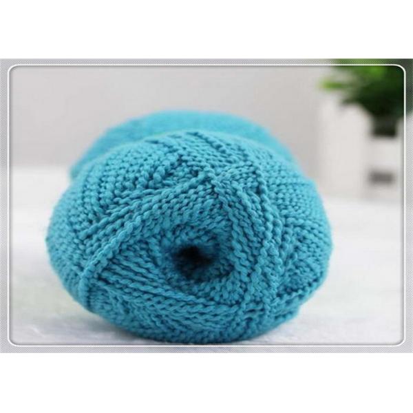 Hilado de acrílico de la onda del hilado de la ondulación de la novedad del multicolor para los suéteres/bufanda del invierno