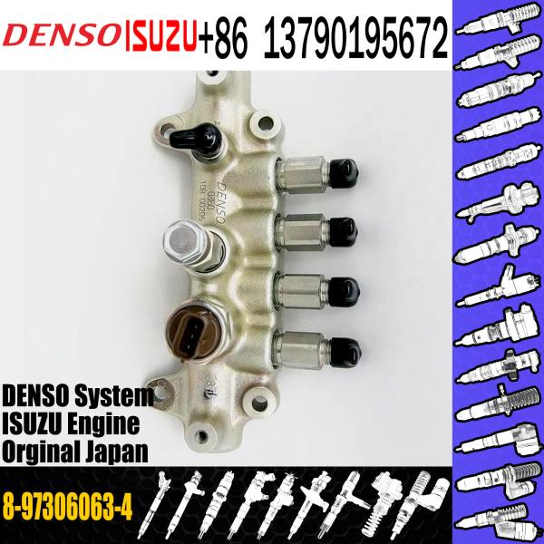 4HK1 Diesel Auto Parts Diesel Pump Common Rail Tube ZAXIS200-3