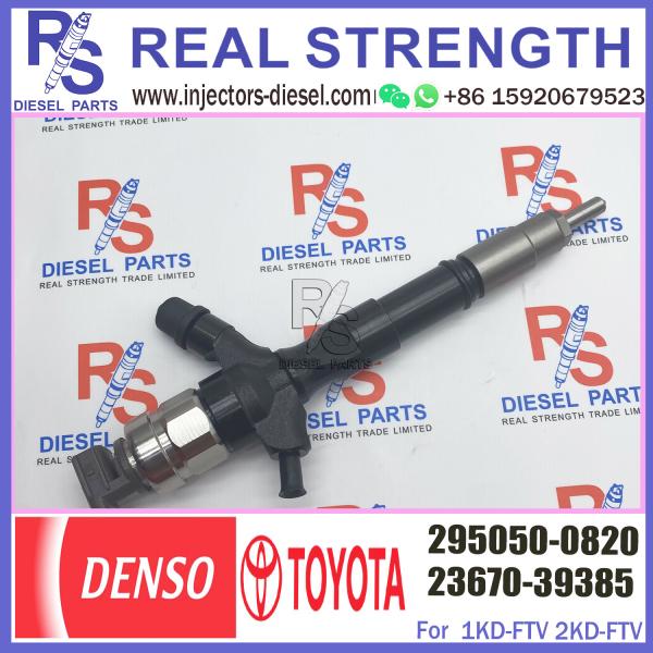 Conjunto comum do injetor do trilho 23670-30380 295050-0820 para Toyota Dyna 1KD-FTV D-4D Dutro