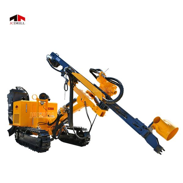 Mobile Open Mine Dth Drilling Rig Hydraulic Hard Rock Blast Hole