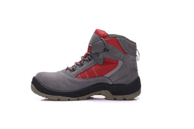 Durable Genuine Leather Safety Shoes Casual Ankle Boots For Men / Women