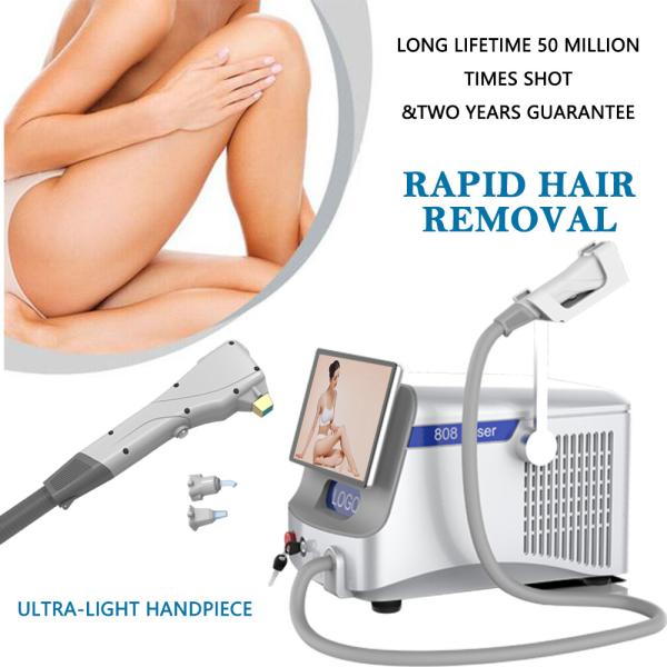 Pulse 1-400ms Fiber Laser Hair Removal Machine Permanent For Commercial