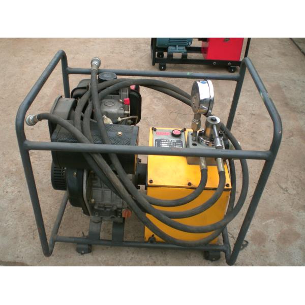 80 MPa High Pressure Motorized Hydraulic Pump Station With 4HP Diesel Engine