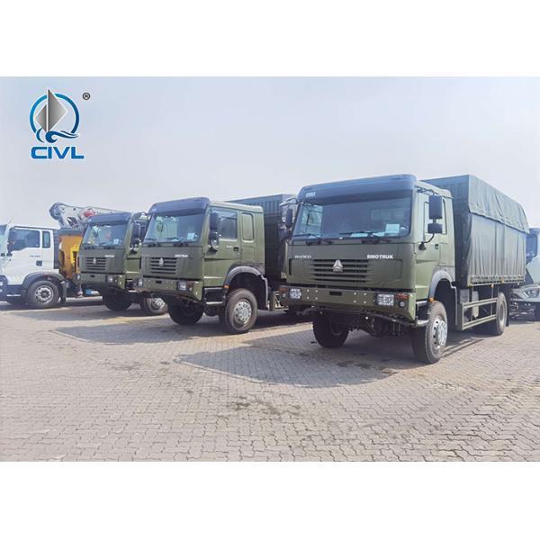 All-Wheel Drive Truck 4x4 ZZ2167M4627A Cargo Truck new HOWO Offroad truck Tarpaulin Truck