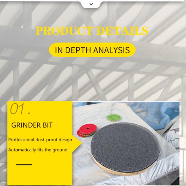 Hand Push Concrete Grinder Planetary Single Disc Floor Grinding Polishing Machine