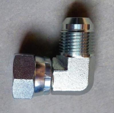 1C9 1D9 DIN Bite Type Tube Fittings 90 Degrees Elbow High Pressure Ball Valve Hydraulics Adapter