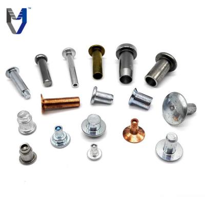 customized semi tubular solid rivet
