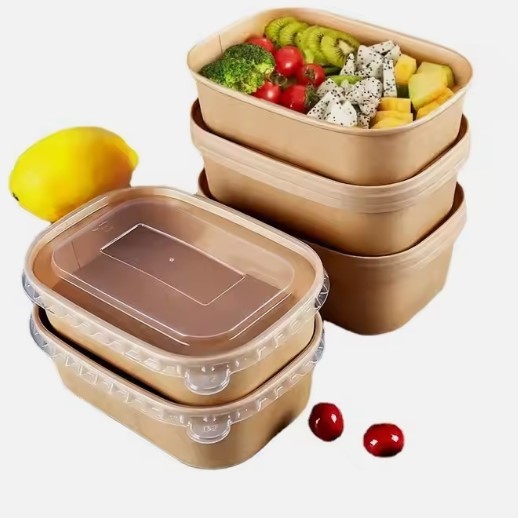 Eco Friendly Kraft Bento Box Food Catering Boxes Bagasse Made Biodegradable