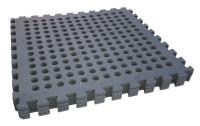 Sécurité tapis de verrouillage extérieurs de mousse de 12mm 1/2 noir »