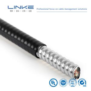 Cable de alimentação de baixa tensão elétrica blindada de cobre PVC isolado para