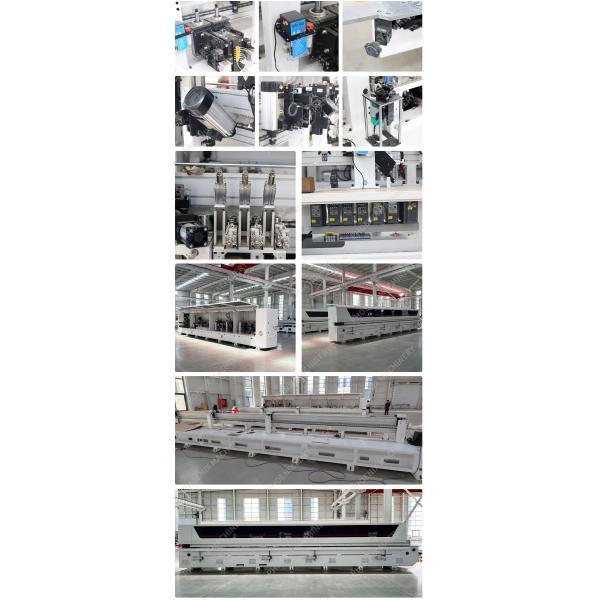 5KW Semi-J Rough Milling Automatic Edge Banding Machine for Cabinet Door Production