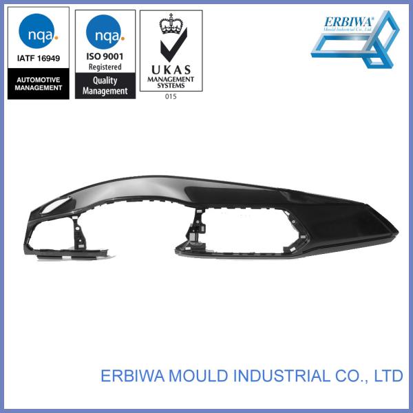 Piezas interiores del ajuste del coche del recambio del negro plástico de encargo del moldeo por inyección