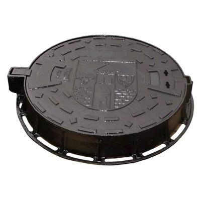 High Strength Cast Ductile Iron Sewer Manhole Cover With Frame Double Seal