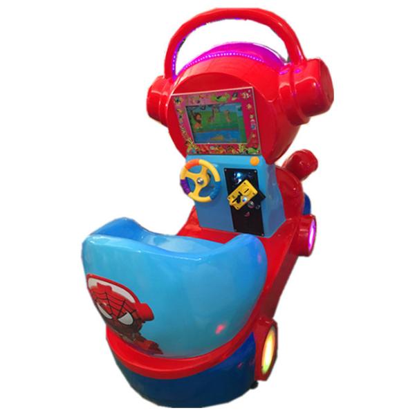 Spider Man Supermarket Children'S Coin Operated Rides / Kids Ride On Cars