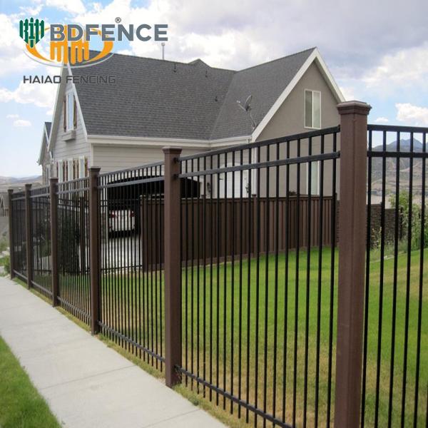 Eco-Friendly Tubular Steel Fence Environmentally Conscious