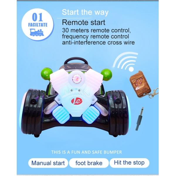 Battery 45ah Motorcycle Bumper Car Magic Tricycle Kids Riding Game