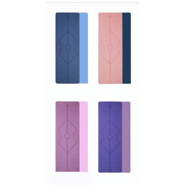 Premium TPE Yoga Mat For Enhanced Balance And Unwavering Focus During Practice