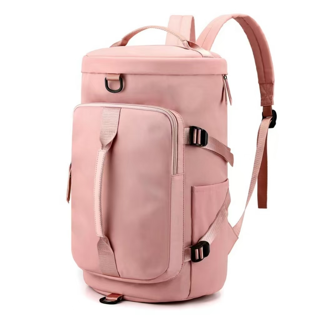 Wholesale Custom Logo Waterproof Polyester Sports Travel Bag Heavy Duty Zipper Durable Lightweight Portable Casual Gym Fitness