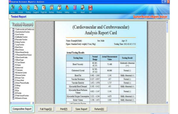 Free Updated Quantum Magnetic Resonance Health Analyzer AH-Q4