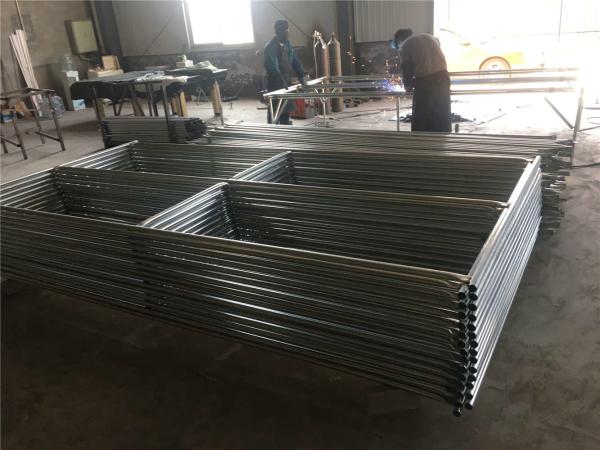 chain link temporary construction fence panels 6FT X 10F Mesh 2 3/8  x 2 3/8 ( 60mm x 60mm ) x 12 gauge wire