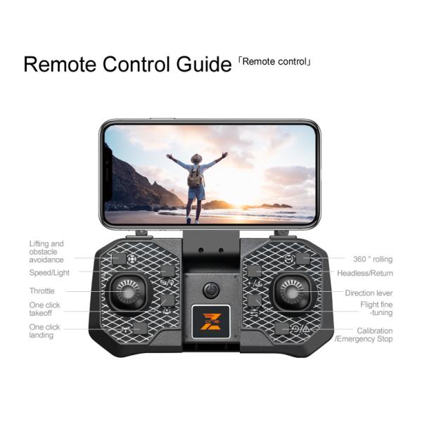 OEM Logo Rg608 Pro Rc Quadcopter Helicopter Air Hover Height Fixed 2.4g Wifi Fpv Optical Flow Shooting Brushless Drone Dron