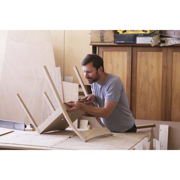 Handcrafted Ballot Fiberglass Dining Chair Tactile And Versatile Design