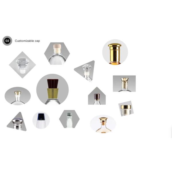 Стеклянная бутылка для ароматерапии для бытовых продуктов