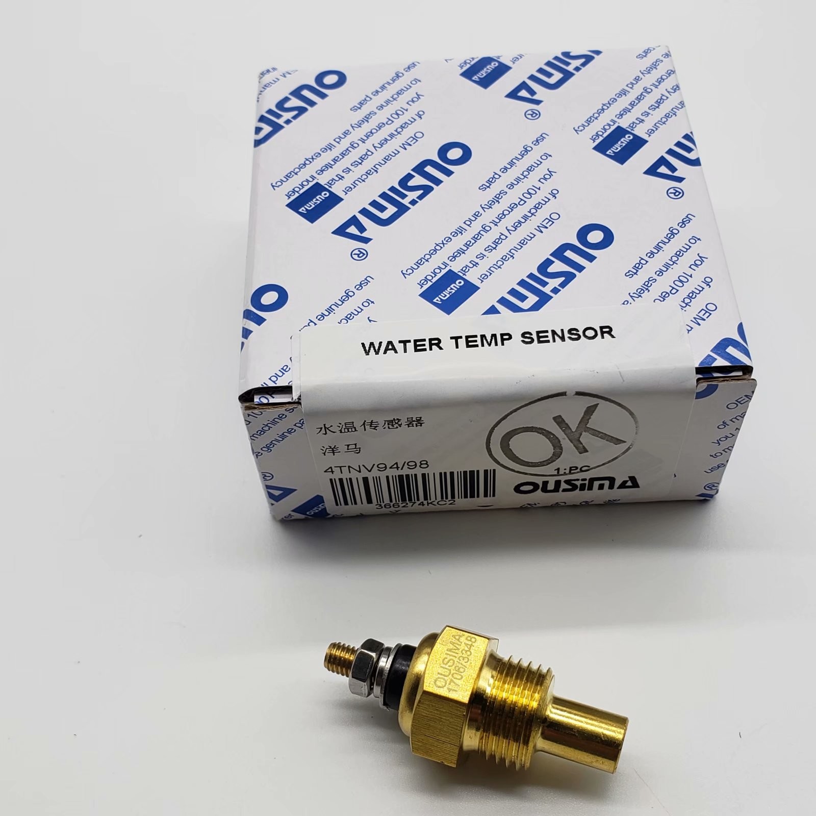 Переключатель 4TNV94 4TNV98 температуры воды OUSIMSA для экскаватора YANMAR