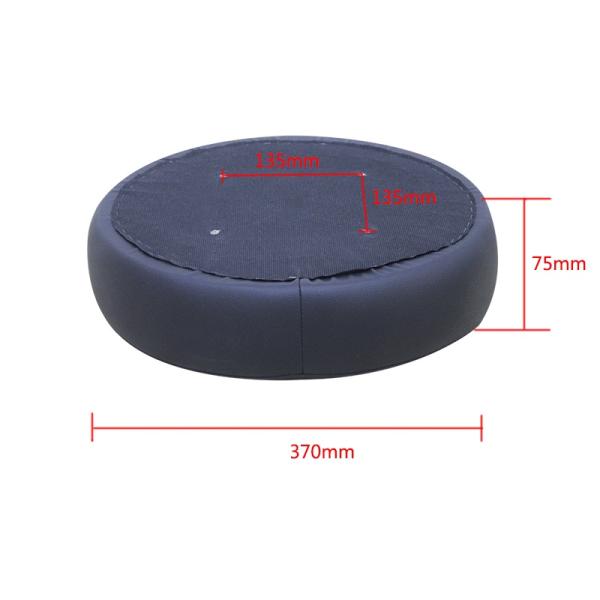 Имитация Кожаные офисные стулья Подушки Губка Круглый Барстол Стулья