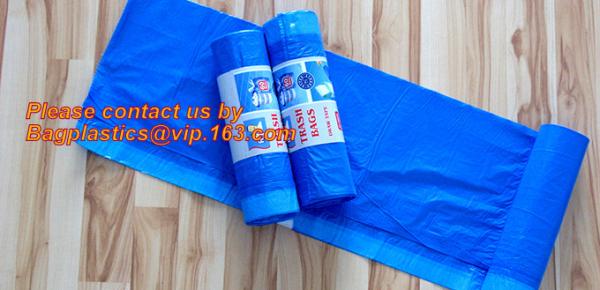 Water Soluble Strip Bags, Single Roll, Earth Friendly ASTM D6400, US BPI Europe OK Compost