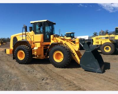 Hyndai High Performance Wheel Loader Hyundai Durable Construction Machinery