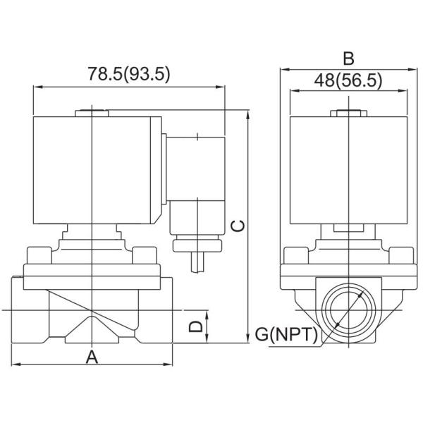 Клапан соленоида фонтана 1