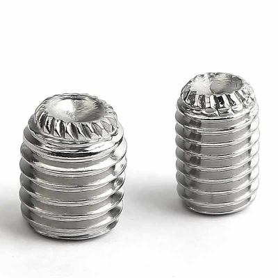 parafusos de fixação serrilhados do ponto do copo do comprimento de 3-35mm