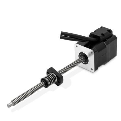 42mm Nema 17 Closed Loop Lead Screw Stepper Motor With Step Length 0.01/0.02 mm/step